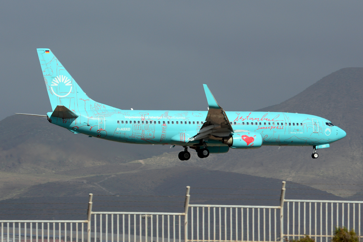 D-ASXO (29649) 2008 Boeing 737-8HX(WL)