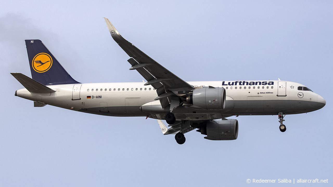 D-AINI (7710) 2017 Airbus A320-271N