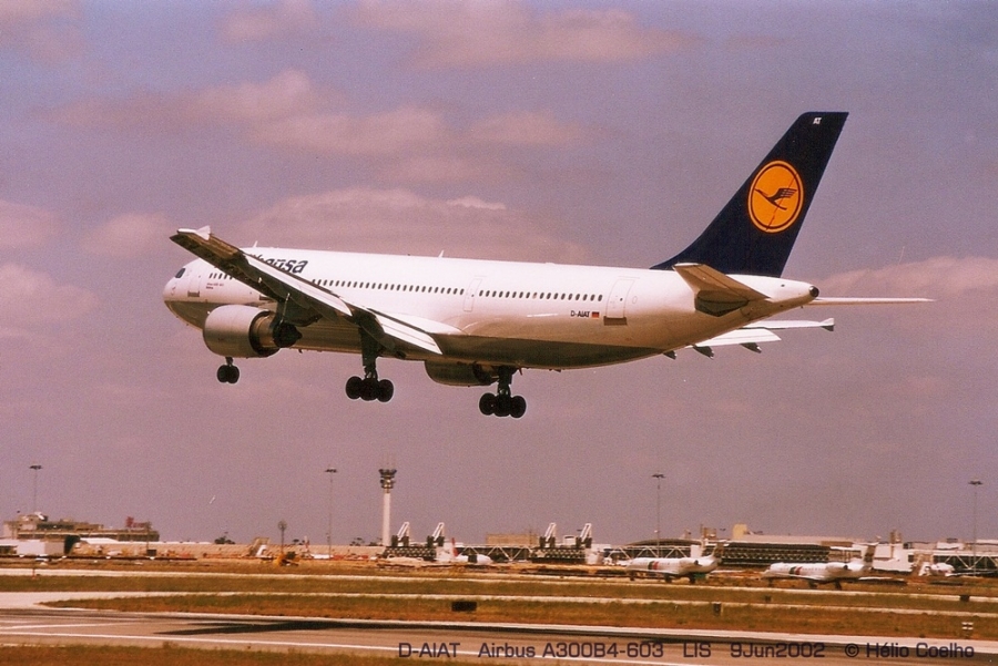 D-AIAT · Airbus A300B4-603 · (LIS / LPPT)