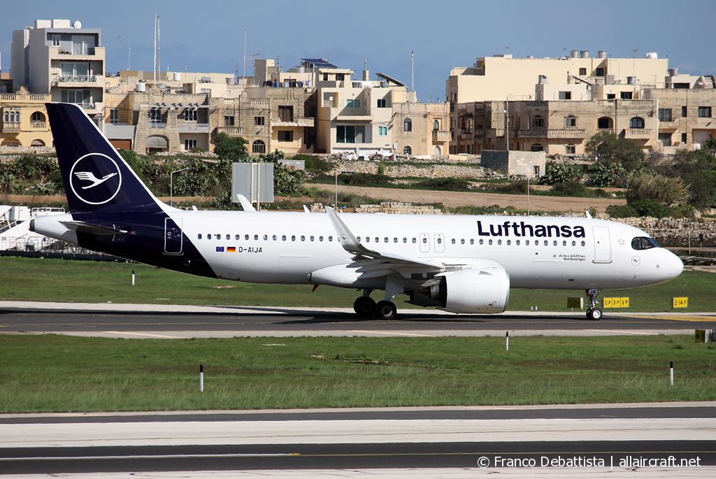 D-AIJA (9555) 2020 Airbus A320-271N