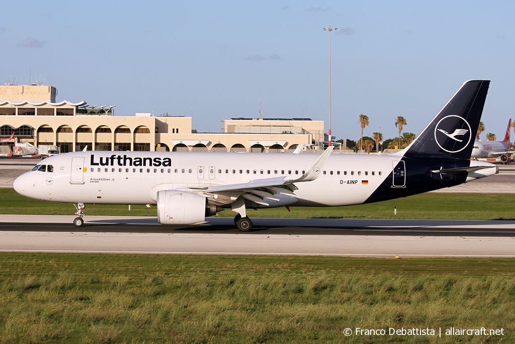 D-AINP (8622) 2018 Airbus A320-271N