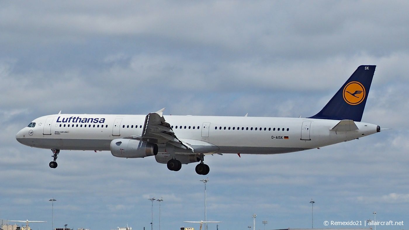 D-AISK (3387) 2008 Airbus A321-231