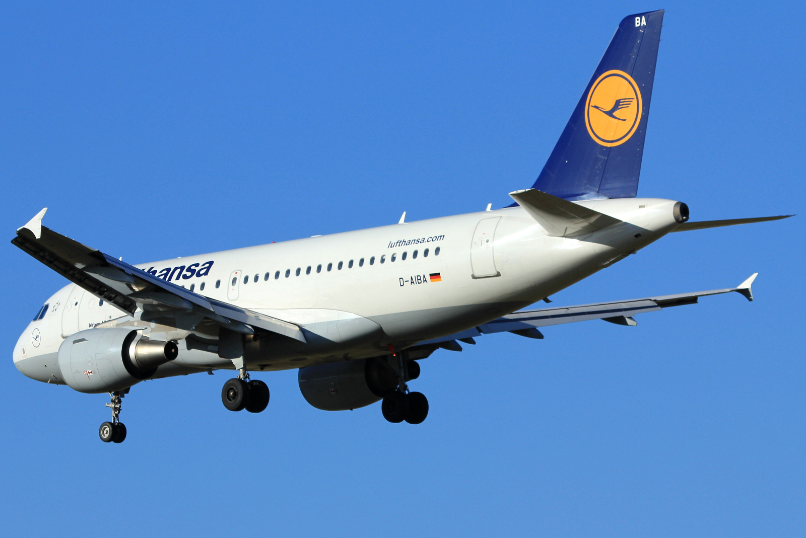 D-AIBA (4141) 2009 Airbus A319-112