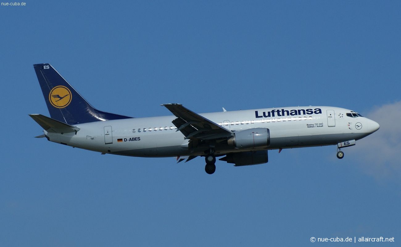 D-ABES (26432) 1992 Boeing 737-330