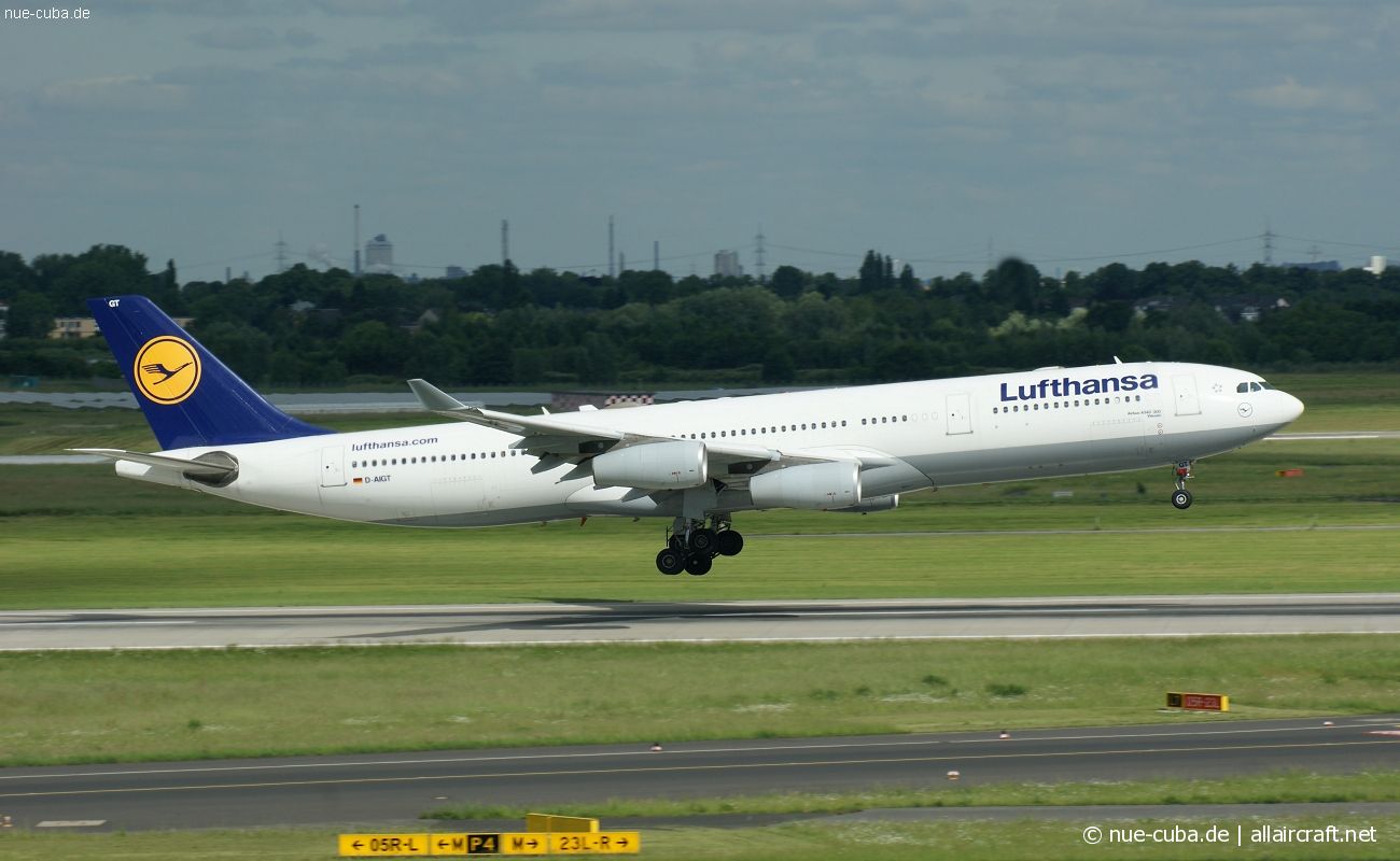 D-AIGT (304) 1999 Airbus A340-313