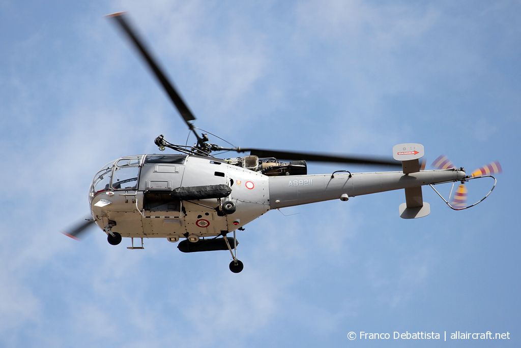 AS9211 (2295) 1976 Aérospatiale SA 316B Alouette