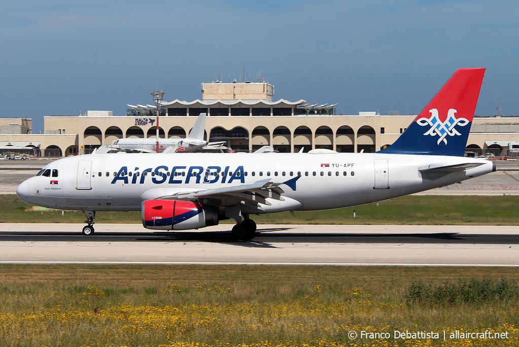 YU-APF (3317) 2007 Airbus A319-132