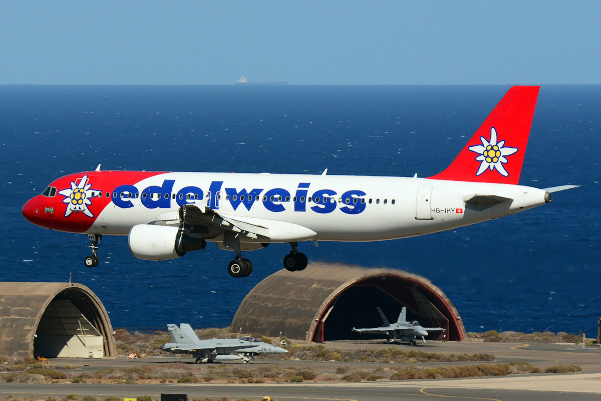 HB-IHY · Airbus A320-214 · (LPA / GCLP)