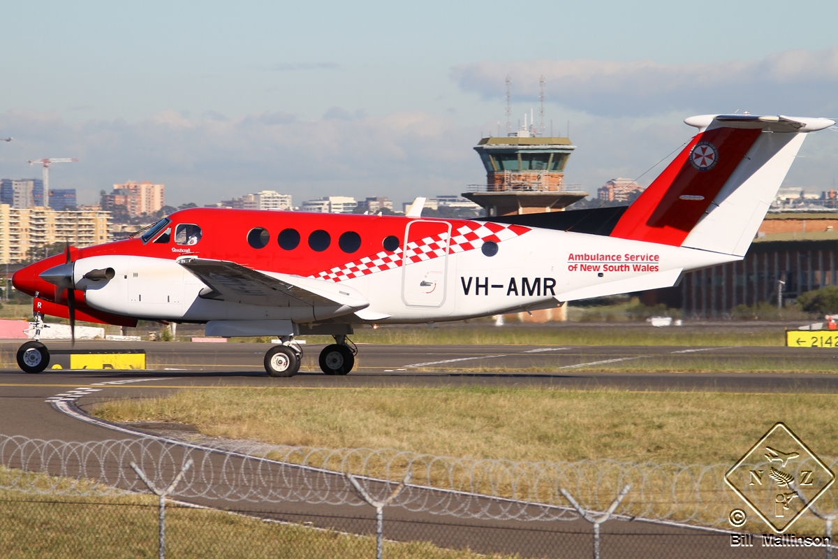 VH-AMR · Beechcraft B200C King Air · (SYD / YSSY)