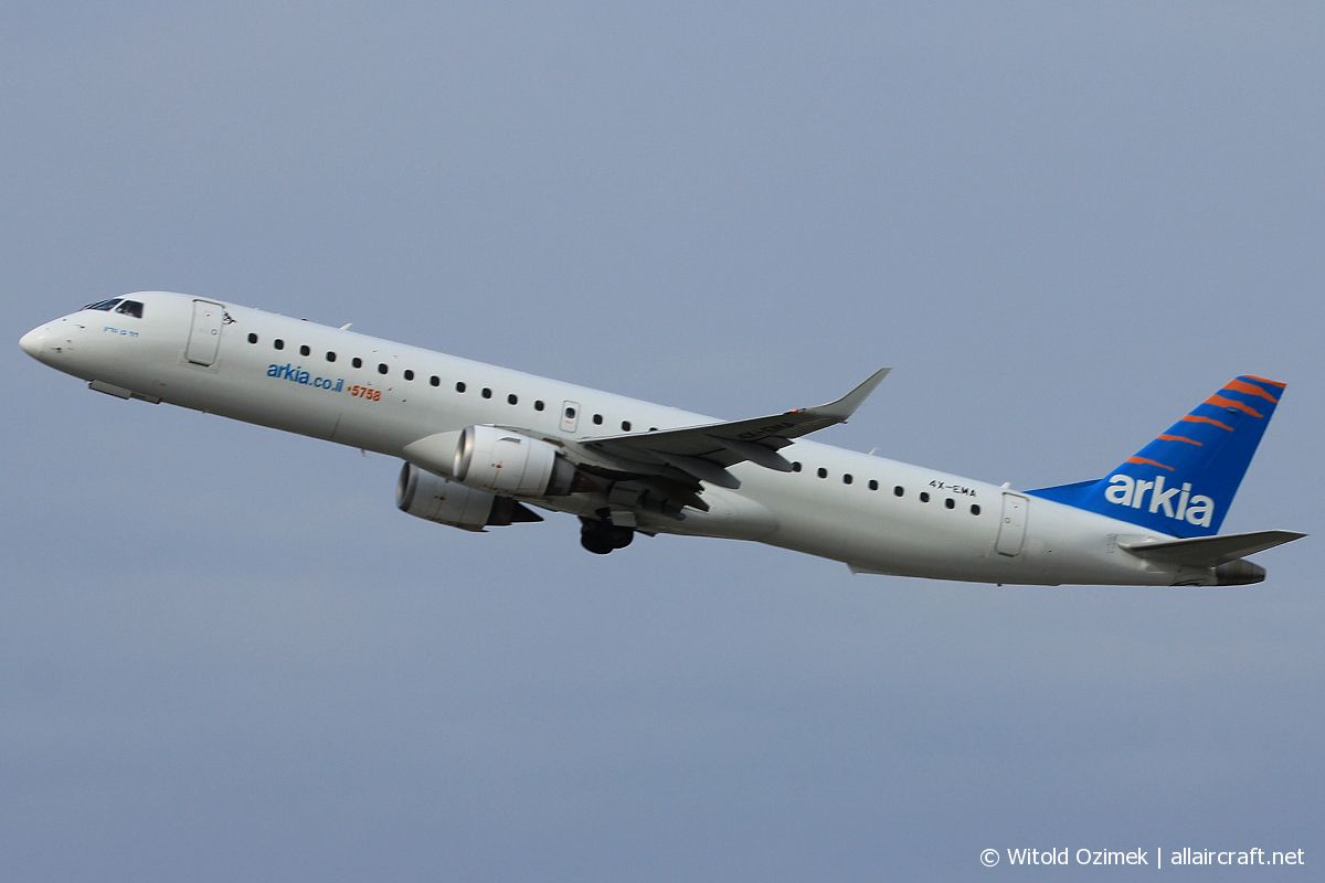4X-EMA (cn 19000172) Embraer 190-200LR