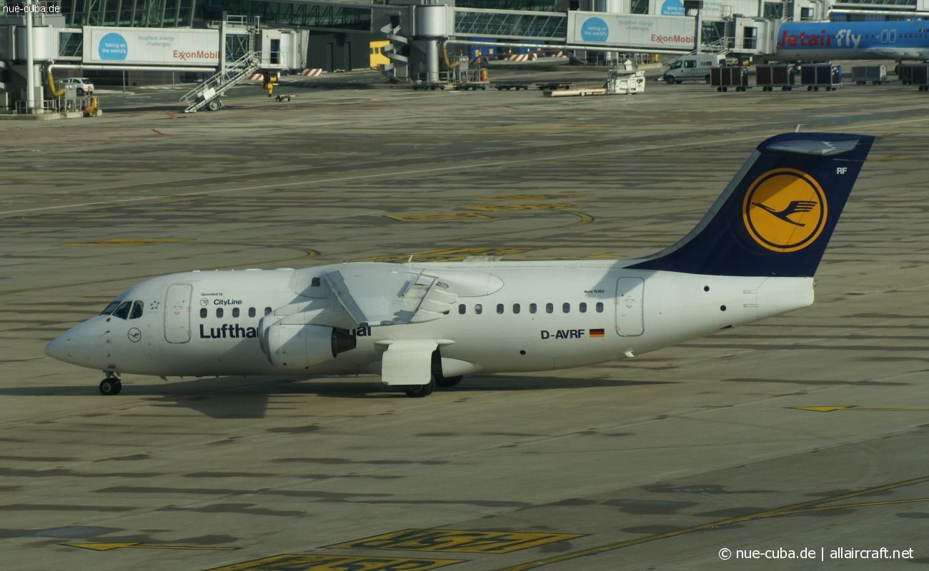 D-AVRF (E2269) 1995 British Aerospace Avro RJ85