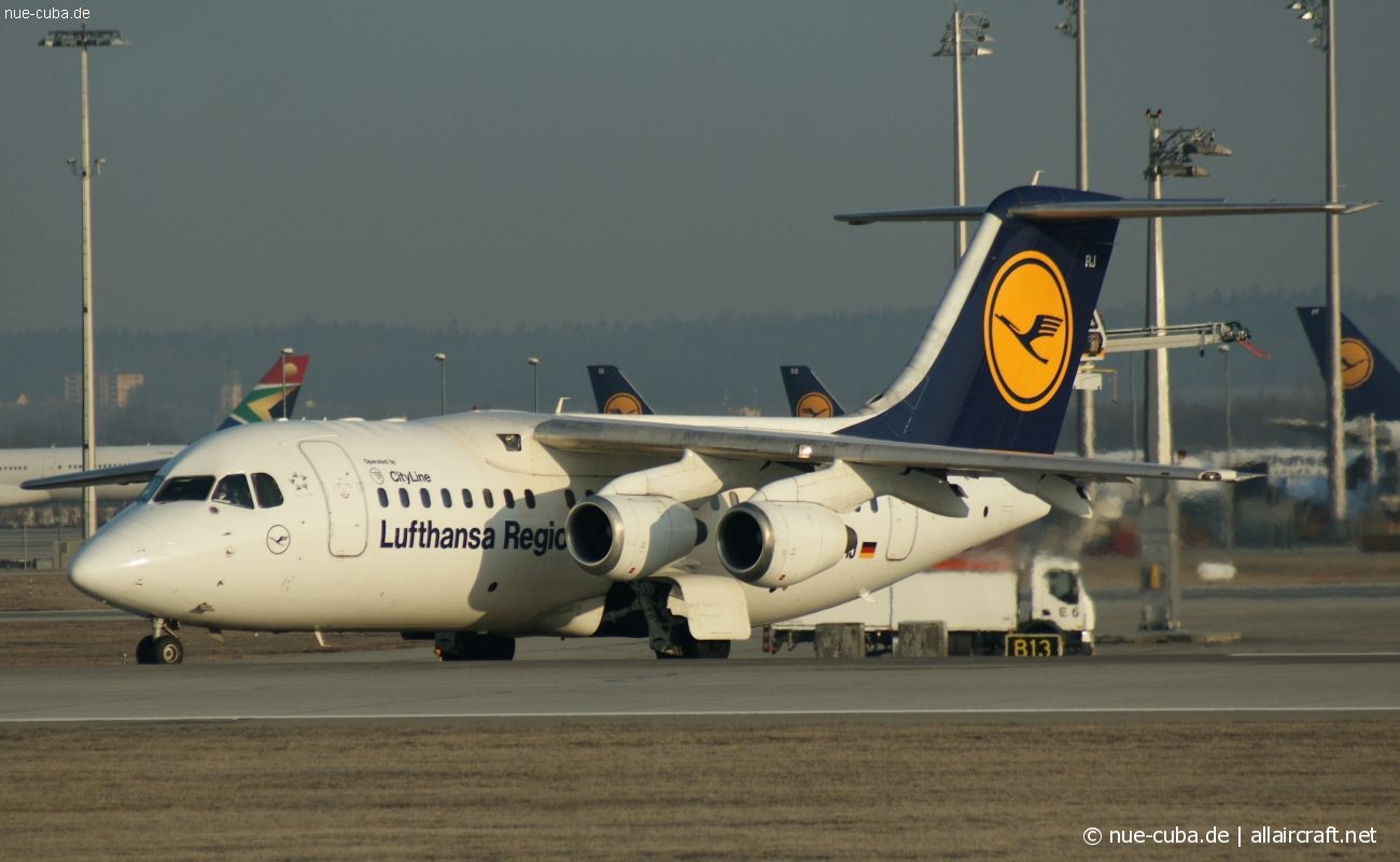 D-AVRJ (E2277) 1996 British Aerospace Avro RJ85