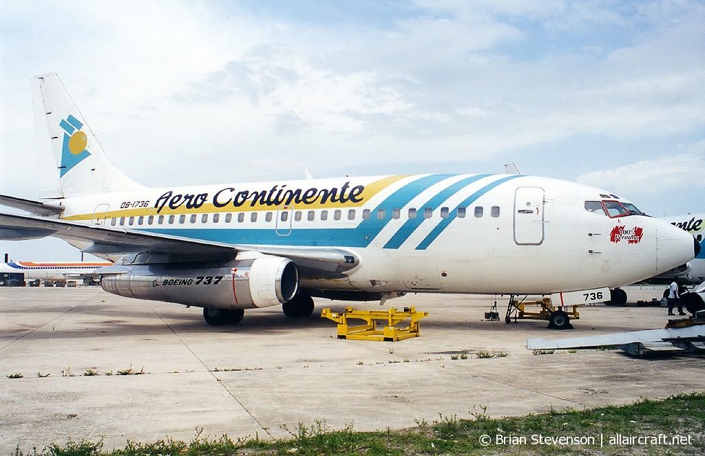 OB-1736 (cn 19017) Boeing 737-130