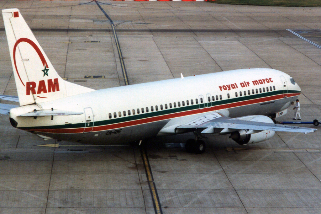 CN-RMF · Boeing 737-4B6 · (LHR / EGLL)