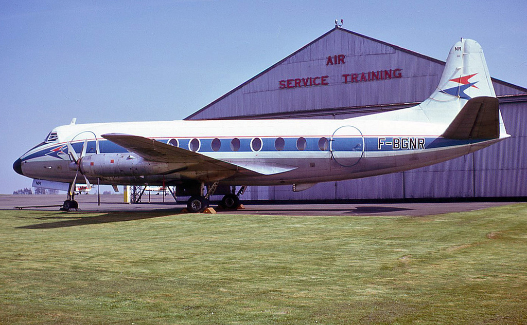 F-BGNR, (cn 035), Vickers Viscount 708