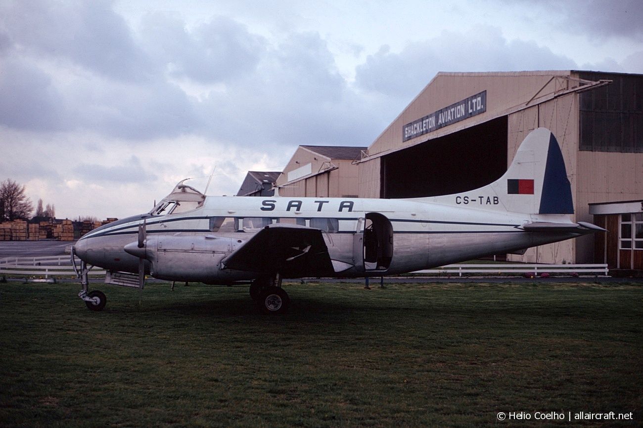 CS-TAB · De Havilland DH.104 Dove 5 · (CVT / EGBE)