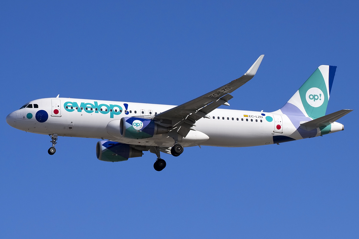 EC-LZD · Airbus A320-214(WL) · (LPA / GCLP)