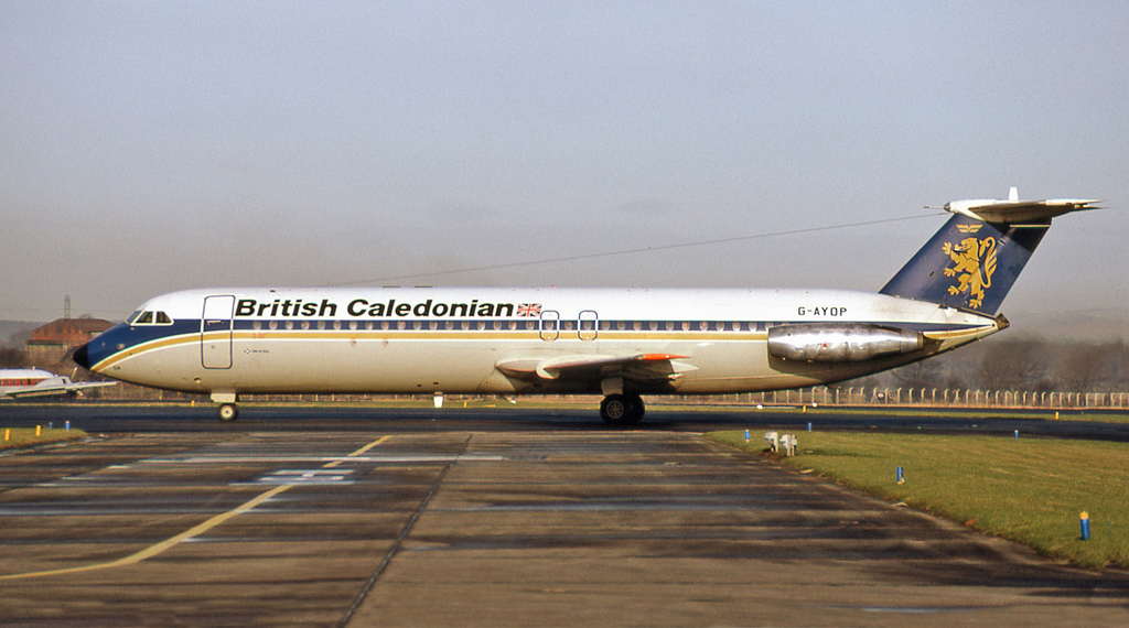G-AYOP (233) 1971 British Aircraft Corporation BAC 1-11 Series 530FX