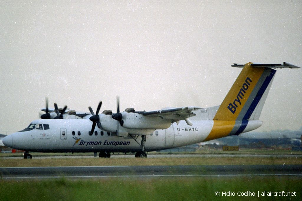 G-BRYC (054) 1981 De Havilland Canada DHC-7-110 Dash 7