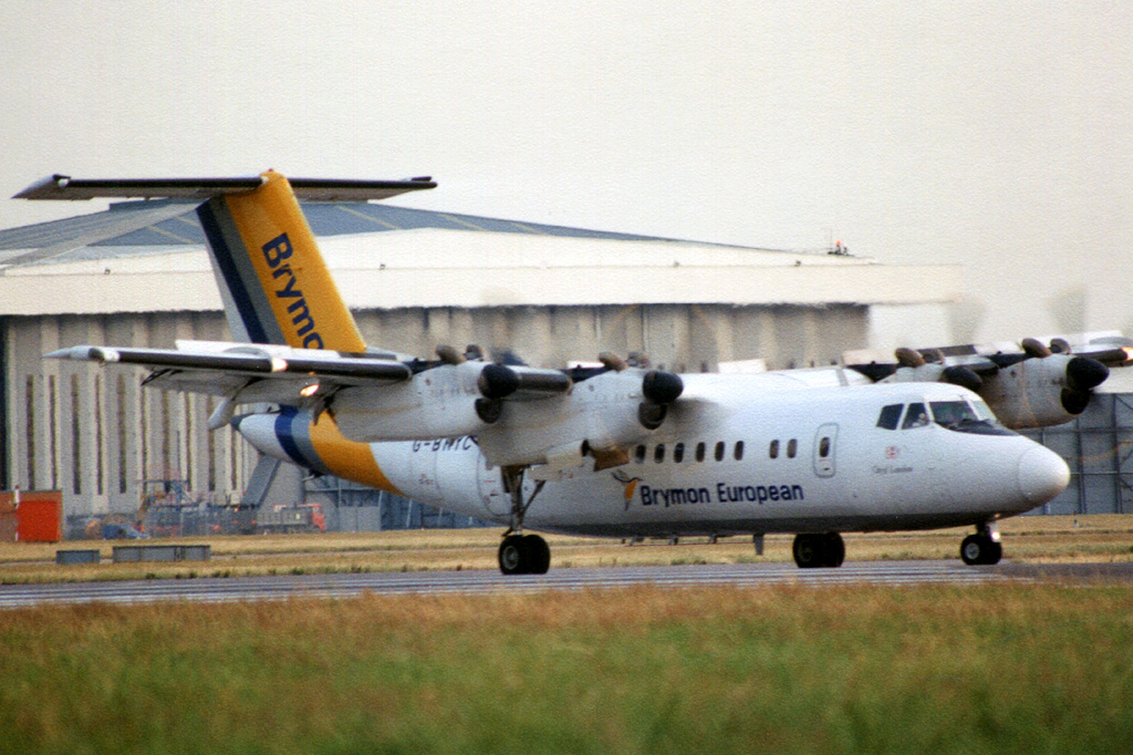 G-BRYC (cn 0054) DHC-7-110 Dash 7