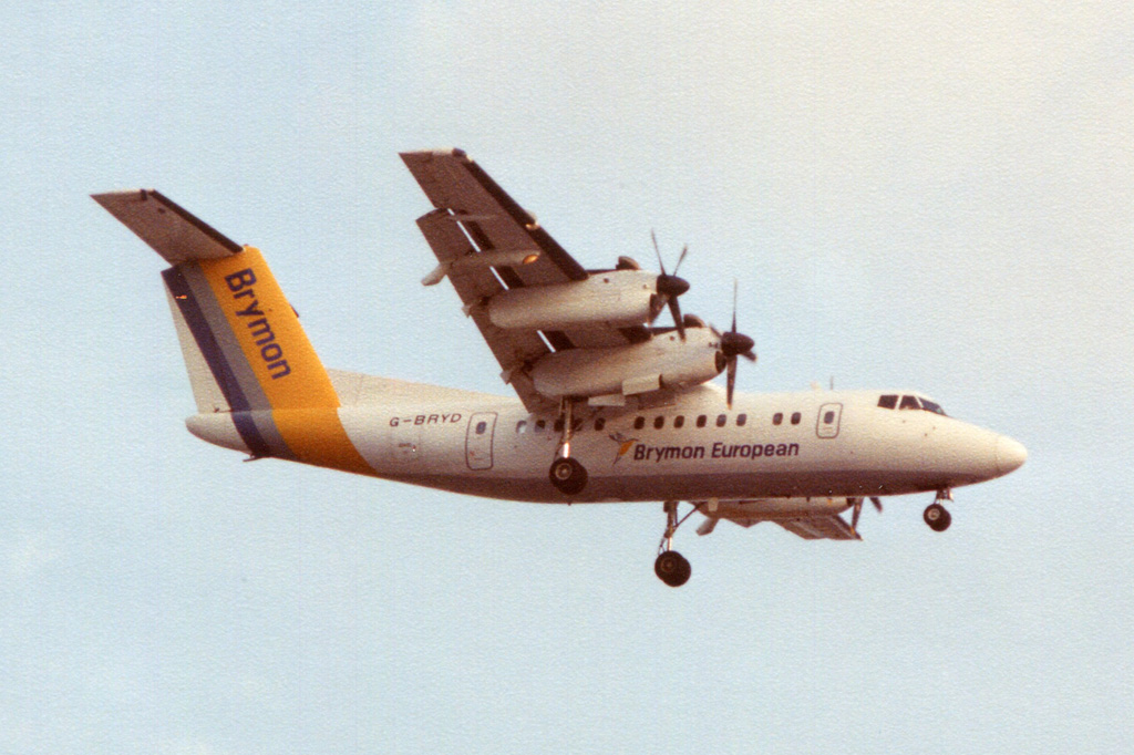 G-BRYD (cn 0109) DHC-7-110 Dash 7