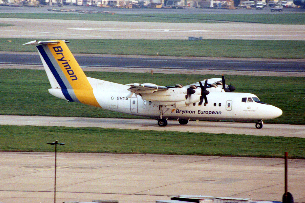 G-BRYB (cn 0066) DHC-7-110 Dash 7