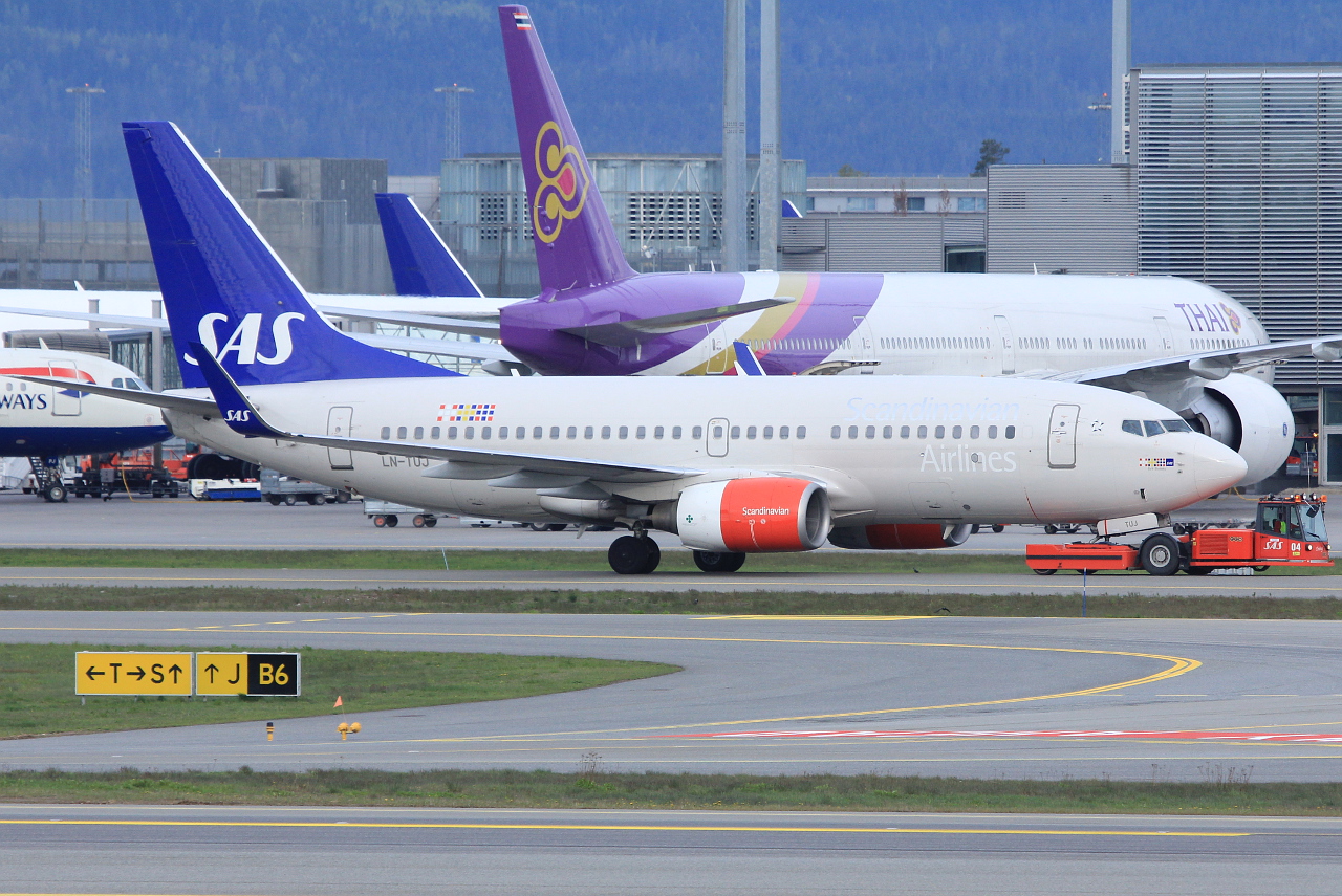 LN-TUJ, (cn 29095), Boeing 737-705