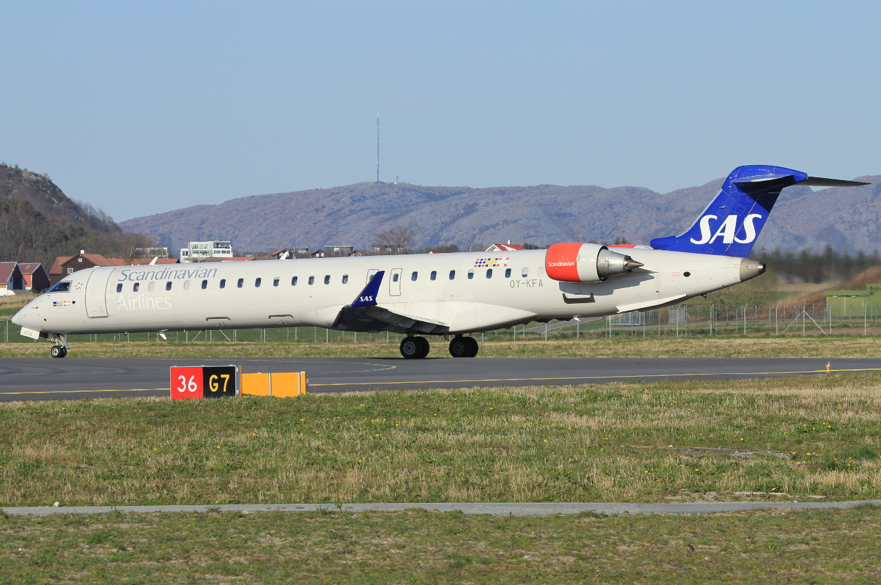 OY-KFA (15206) 2008 Bombardier CRJ-900ER