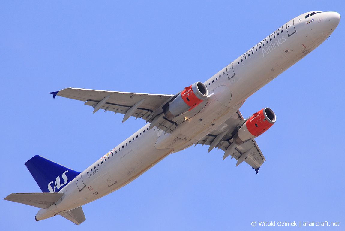 OY-KBB (1642) 2001 Airbus A321-232