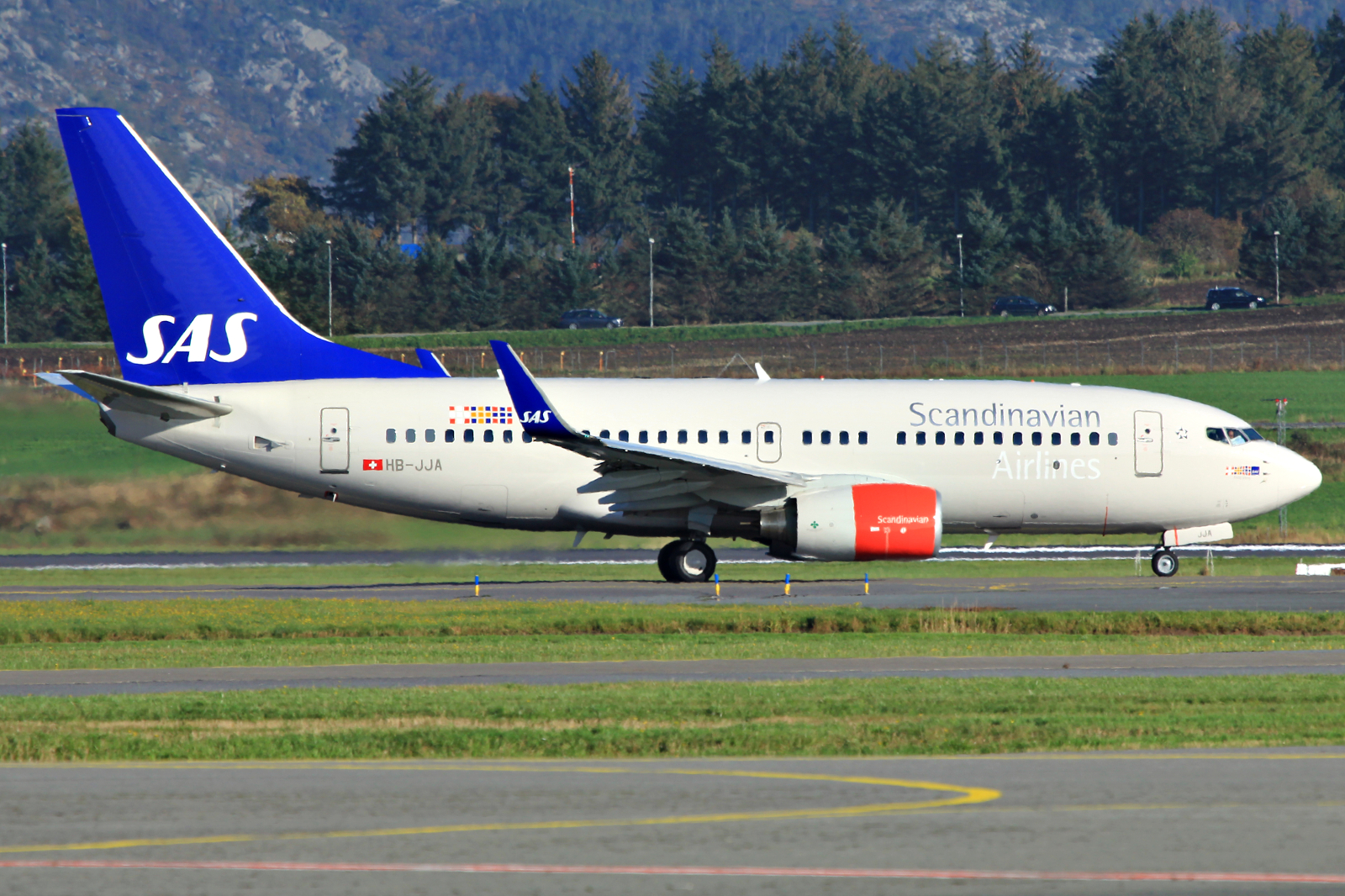 HB-JJA (34303) 2005 Boeing 737-7AK BBJ