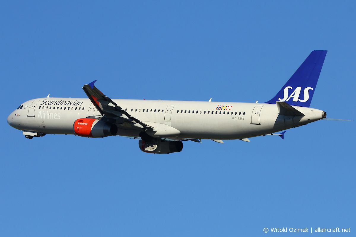 OY-KBB (1642) 2001 Airbus A321-232