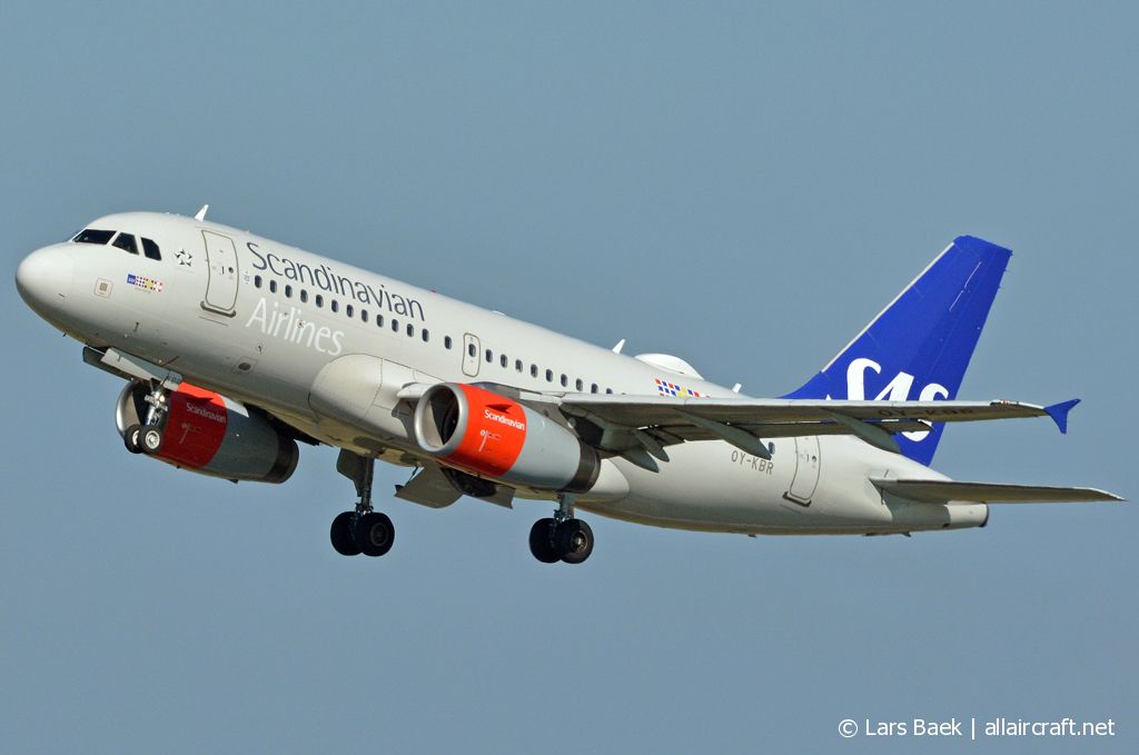 OY-KBR (3231) 2007 Airbus A319-132