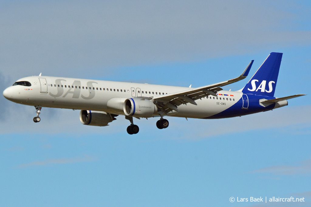 SE-DMS (10500) 2021 Airbus A321-253NX