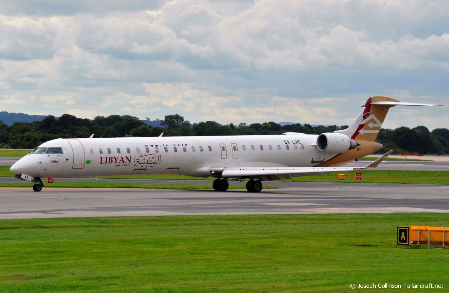 5A-LAE (15216) 2008 Bombardier CRJ900ER