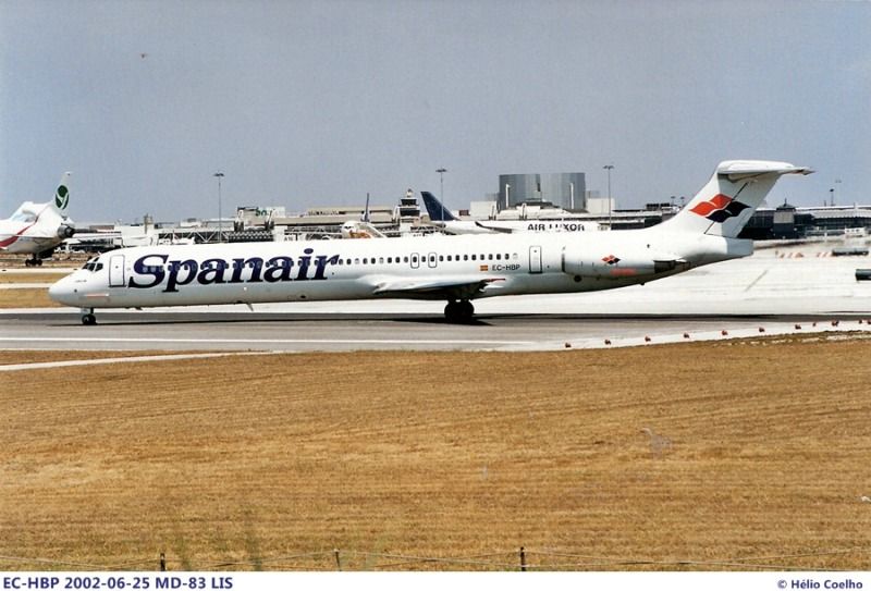 EC-HBP · McDonnell Douglas MD-83 · (LIS / LPPT)