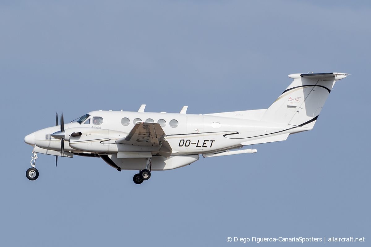 OO-LET · Beechcraft B200 Super King Air · (LPA / GCLP)