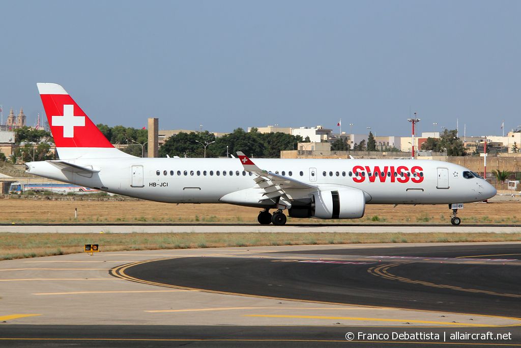 HB-JCI (55023) 2018 Bombardier CSeries CS300