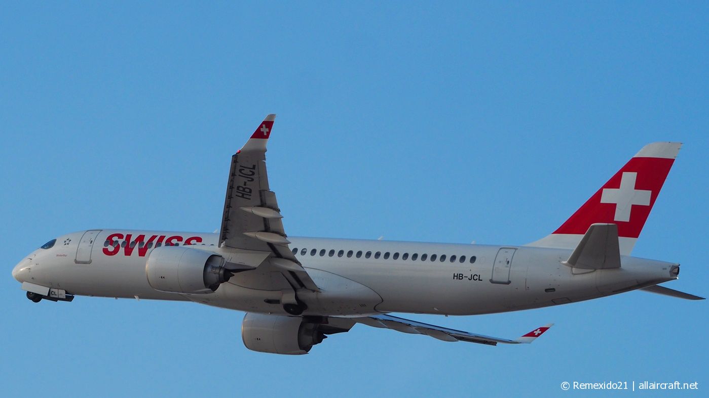 HB-JCL (55029) 2018 Bombardier CSeries CS300