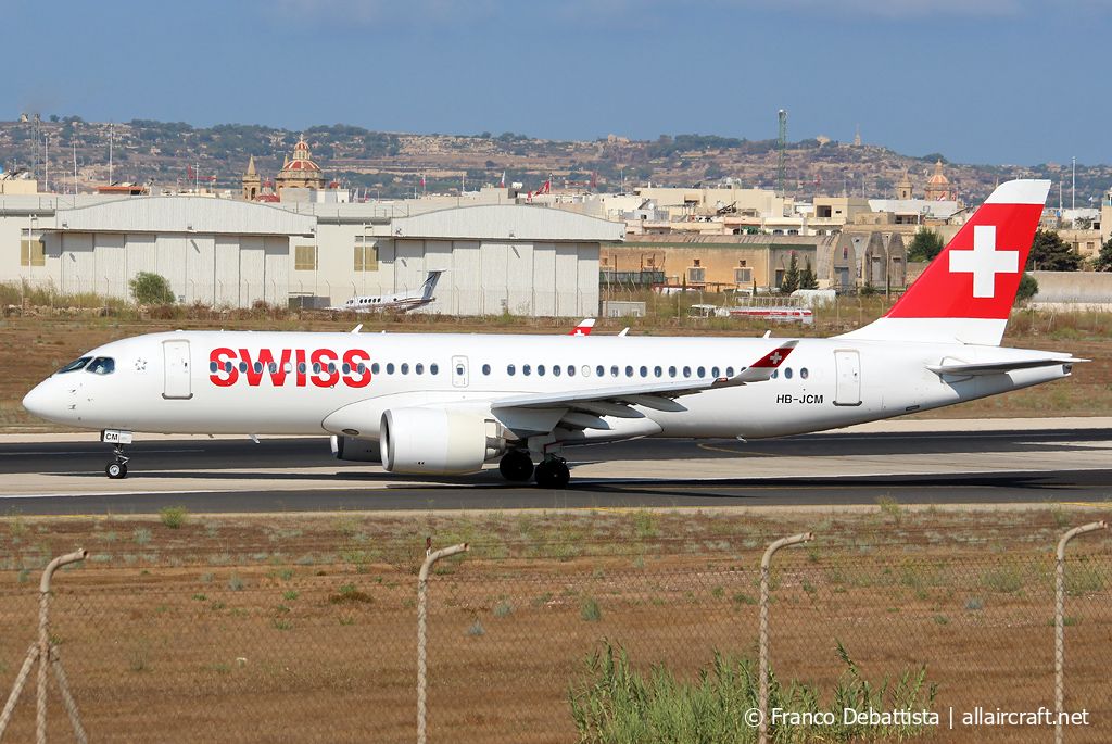 HB-JCM (55030) 2018 Bombardier CSeries CS300