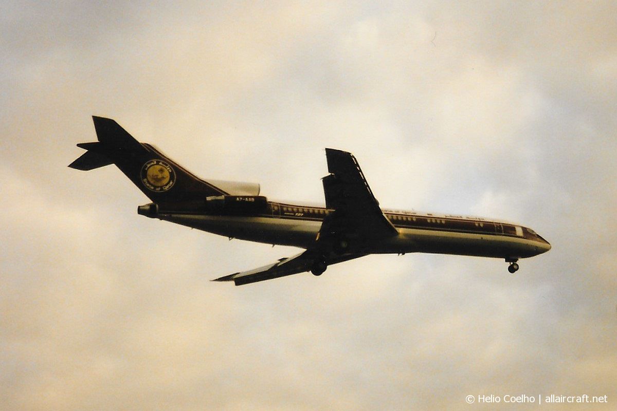 A7-AAB · Boeing 727-2P1/Adv · (LHR / EGLL)