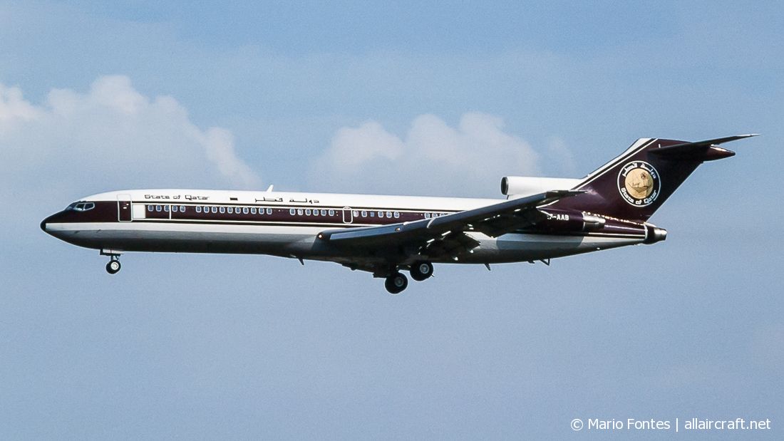A7-AAB (21595) 1978 Boeing 727-2P1 Adv