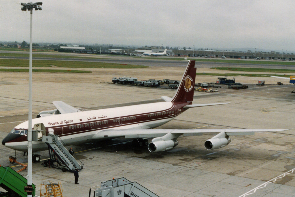 A7-AAA (21334) 1977 Boeing 707-3P1C
