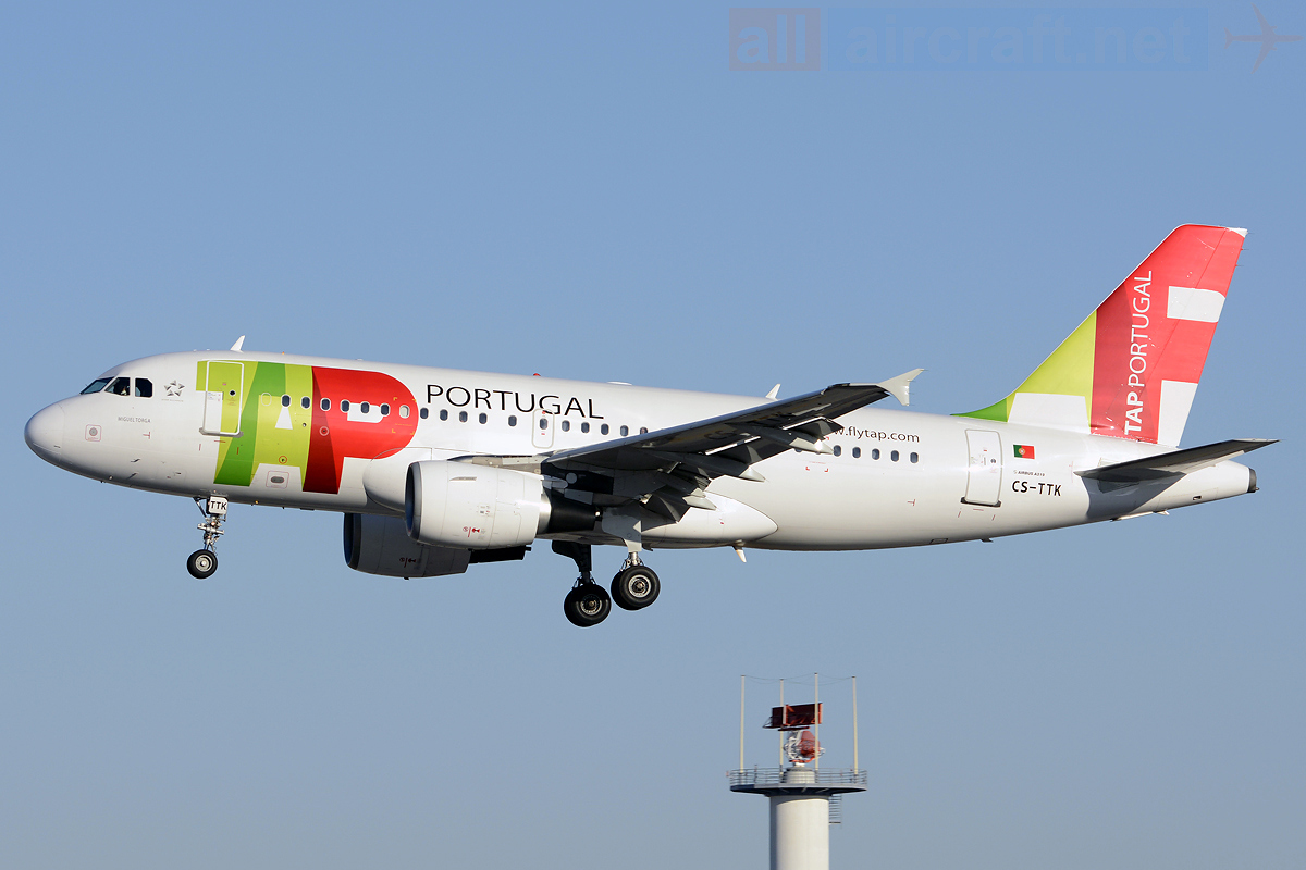 CS-TTK (1034) 1999 Airbus A319-111