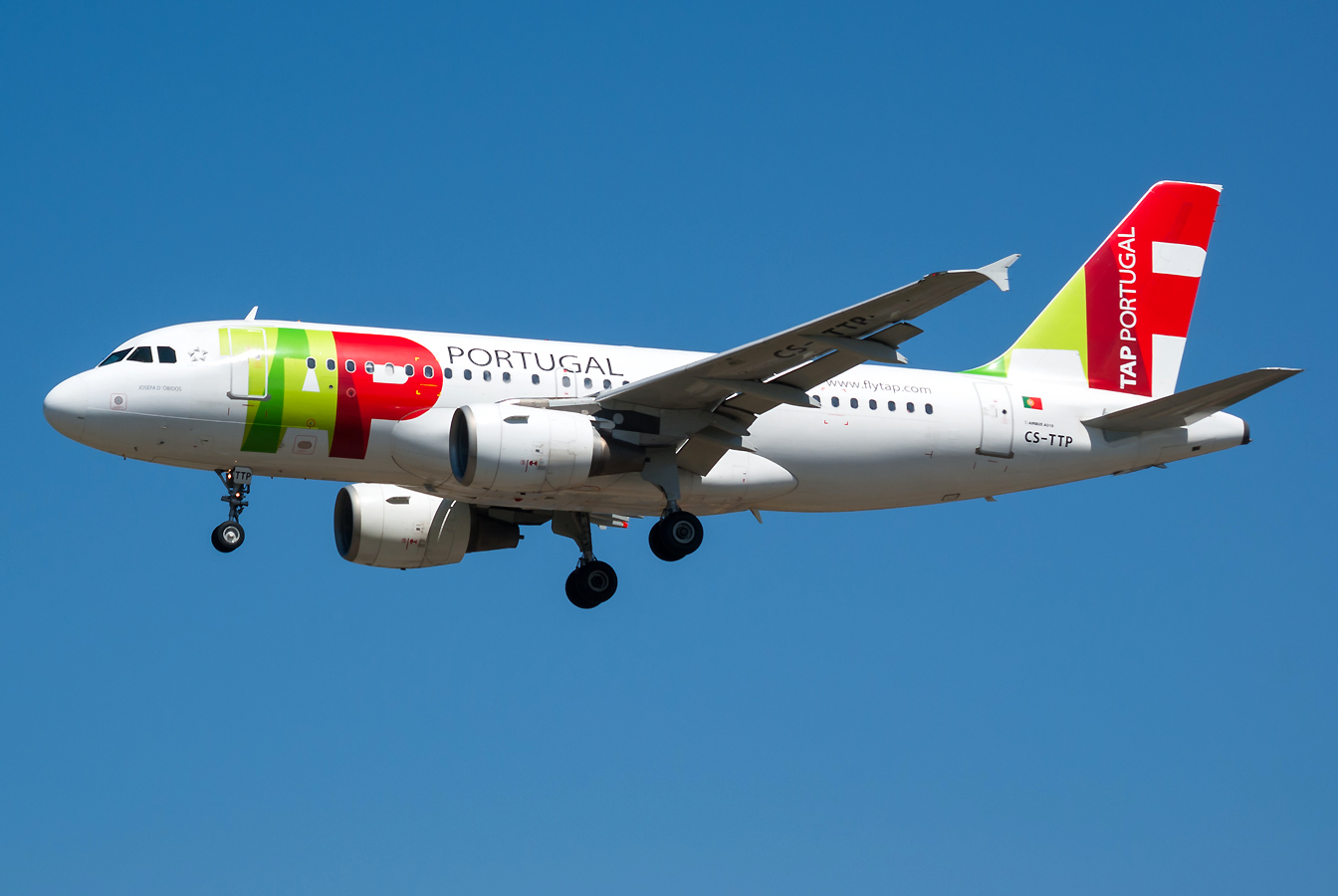 CS-TTP · Airbus A319-111 · (OPO / LPPR)