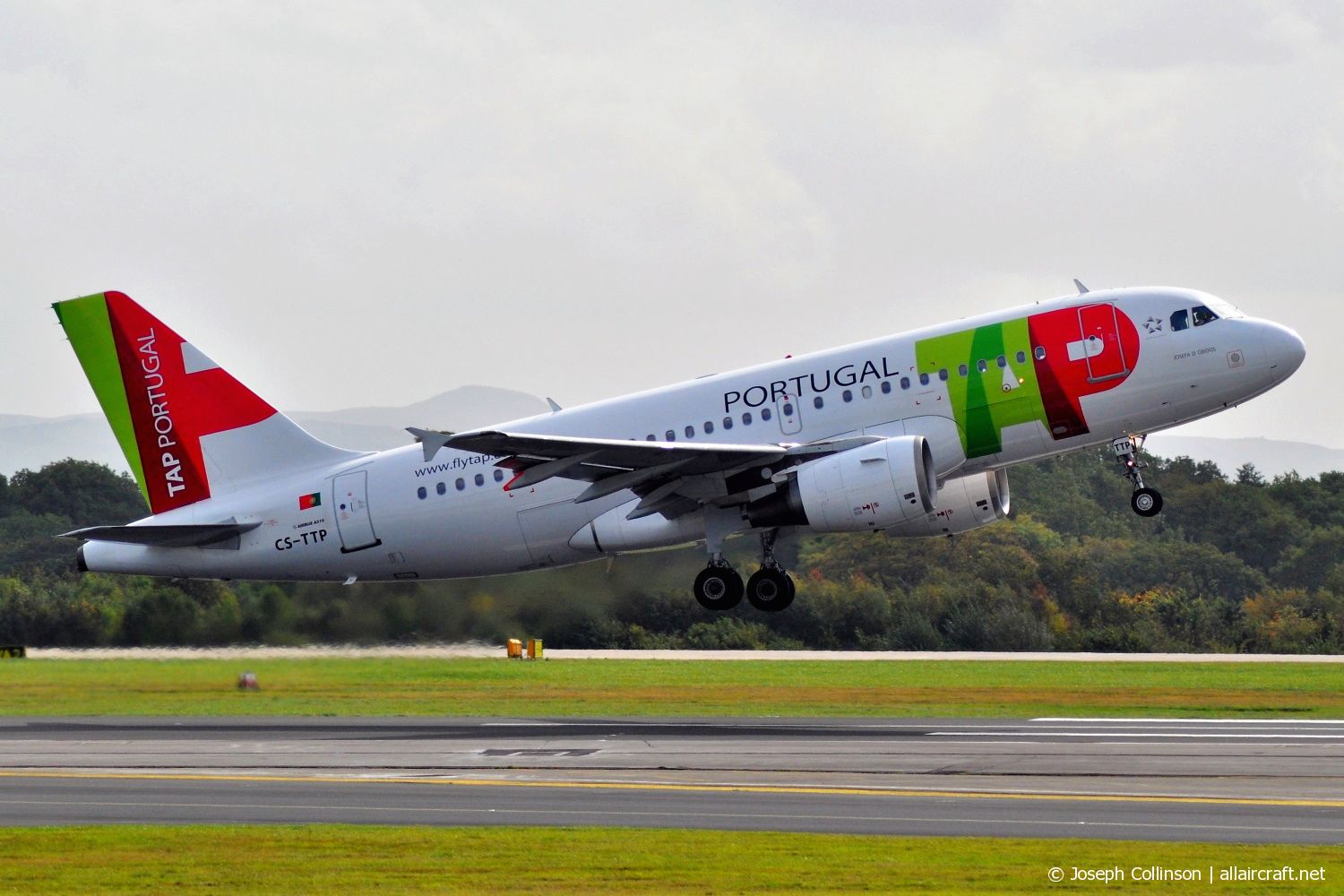 CS-TTP (1165) 2000 Airbus A319-111