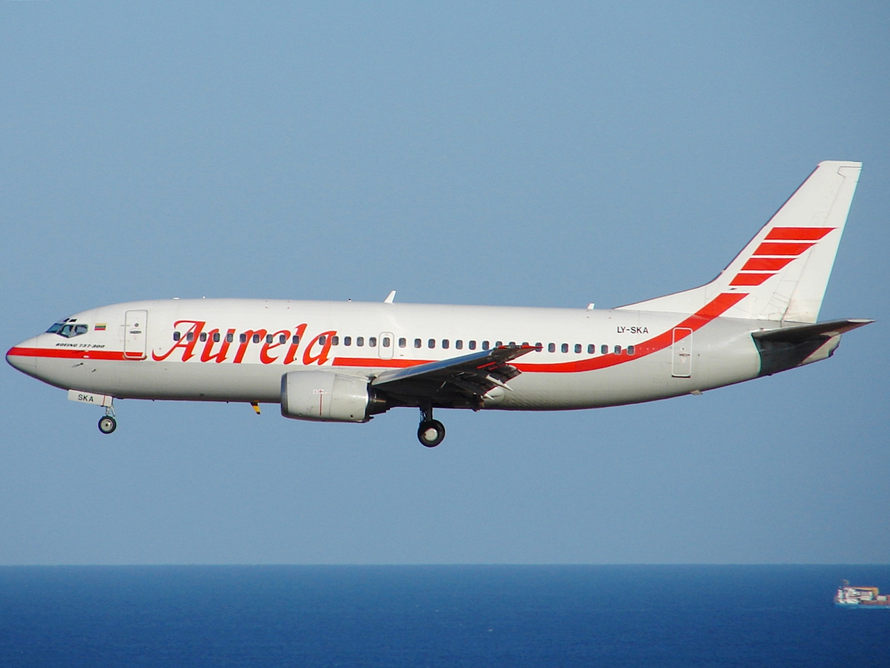 LY-SKA, (cn 23972), Boeing 737-35B