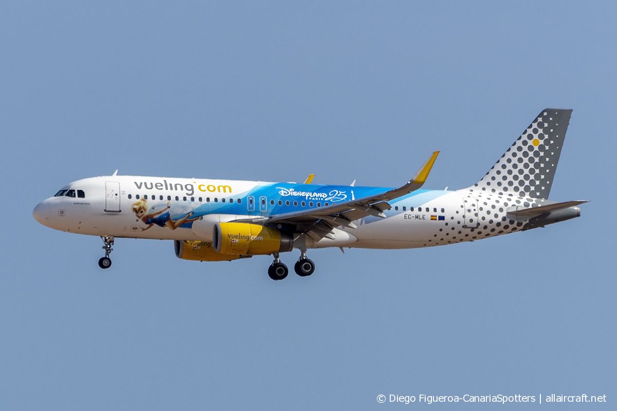 EC-MLE (7109) 2016 Airbus A320-232(WL)