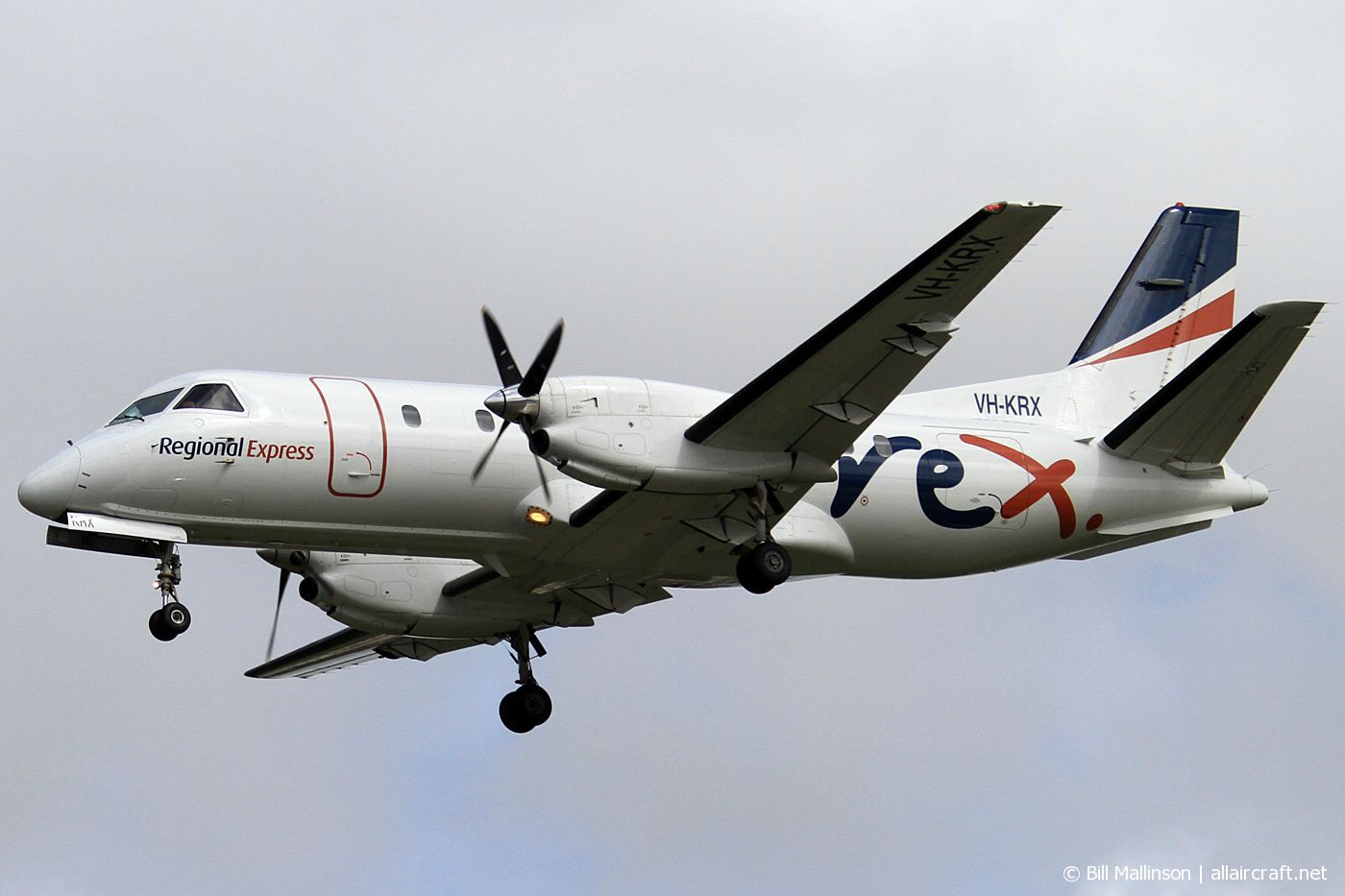 VH-KRX · Saab 340B · (SYD / YSSY)