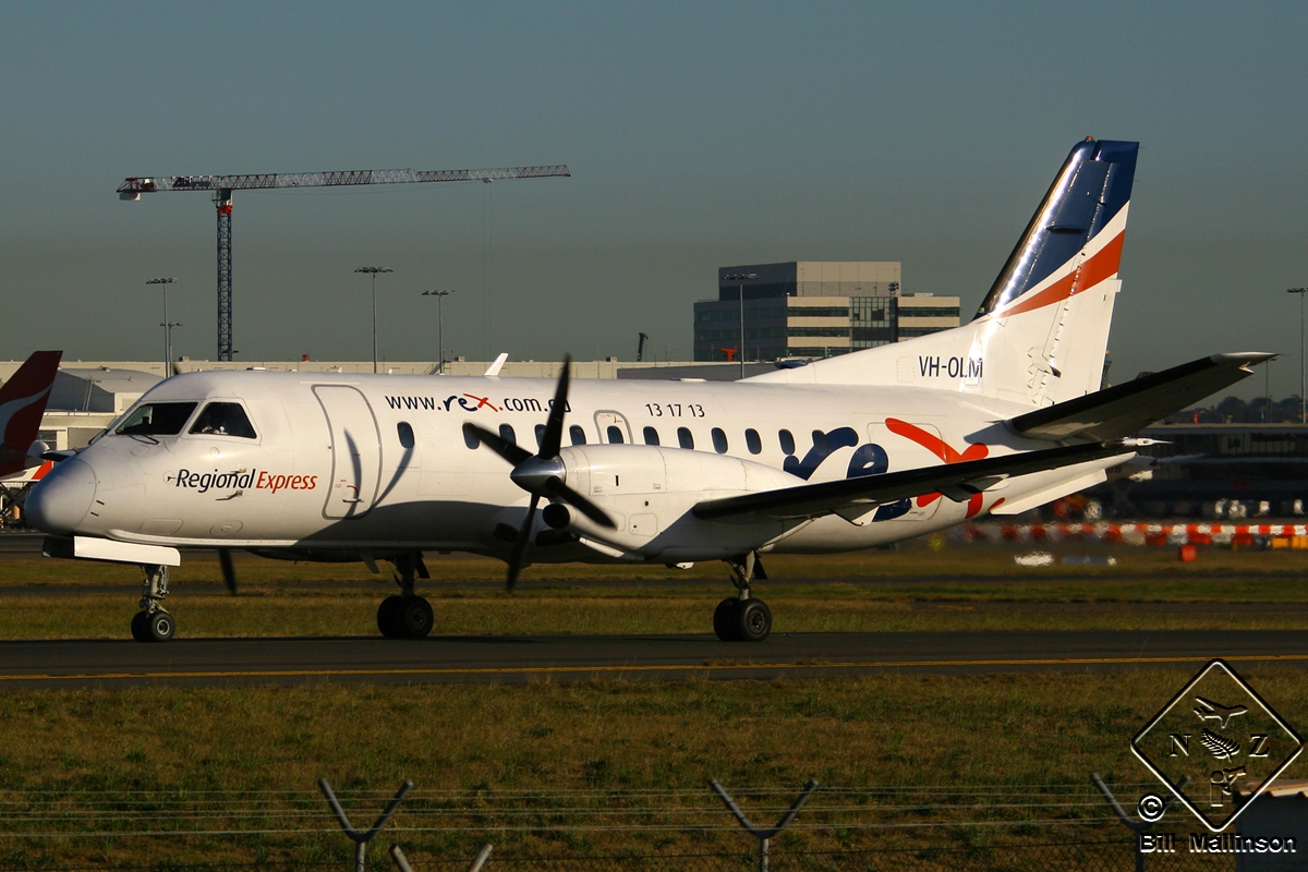 VH-OLM · Saab 340B · (SYD / YSSY)
