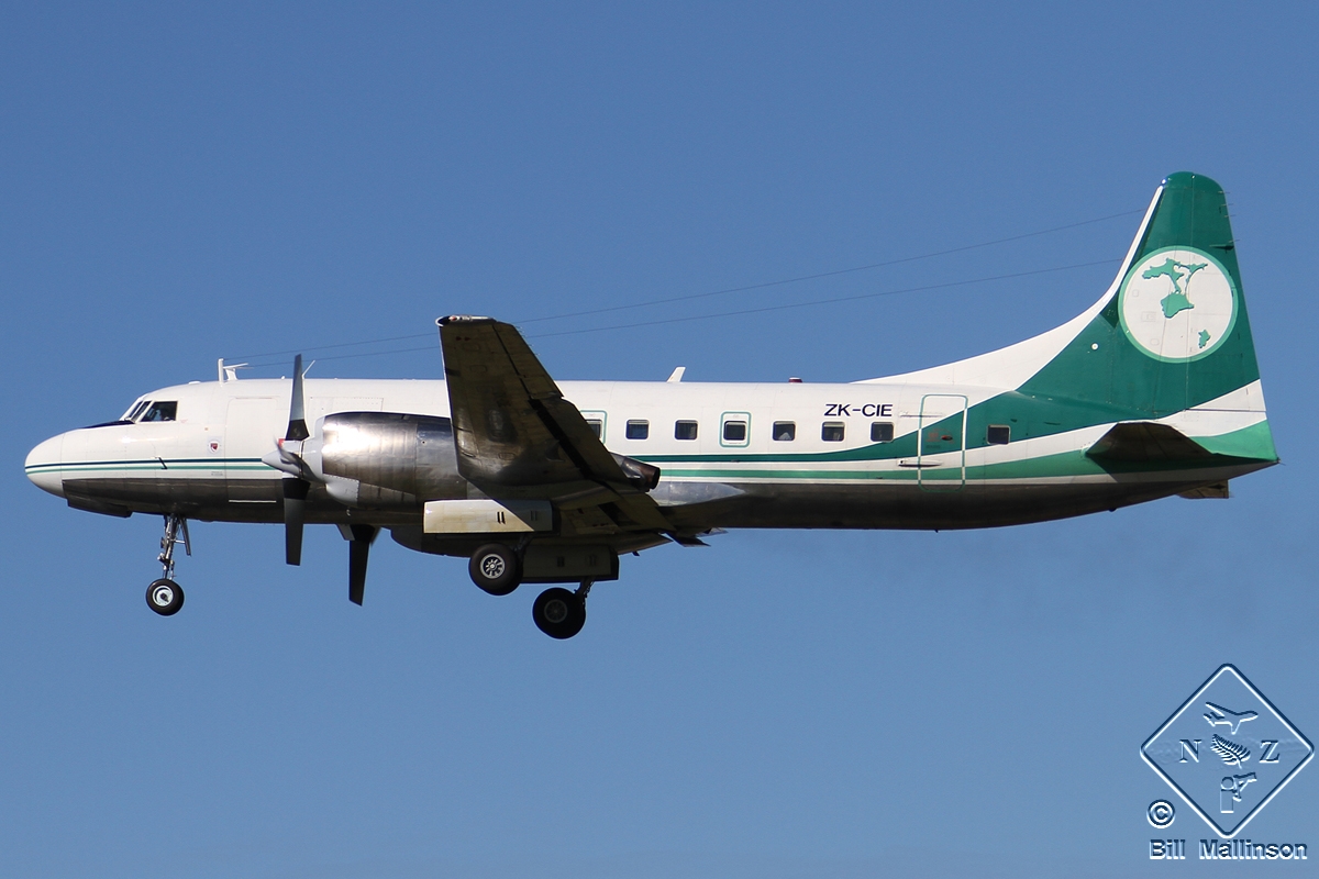 ZK-CIE, (cn 399), Convair 580